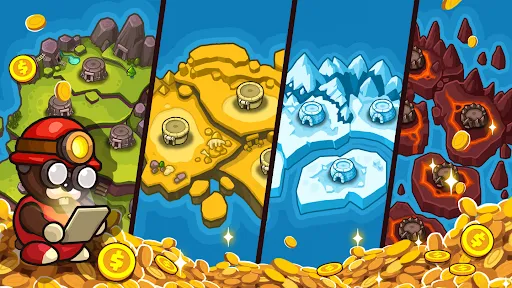 Popo Mine: Idle Mineral Tycoon Screenshots