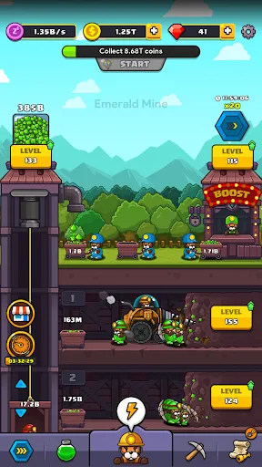 Popo Mine: Idle Mineral Tycoon Screenshots