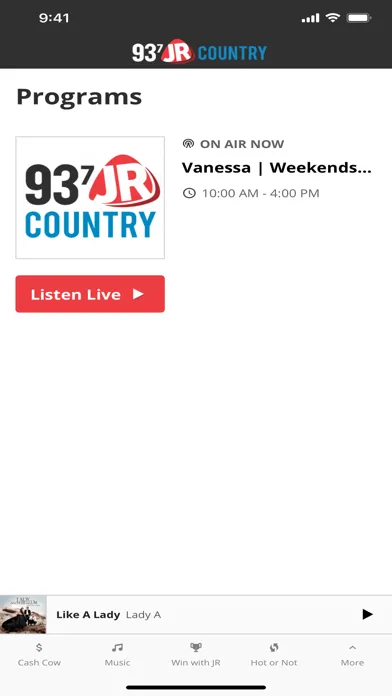 Screenshot di 93.7 JR Country