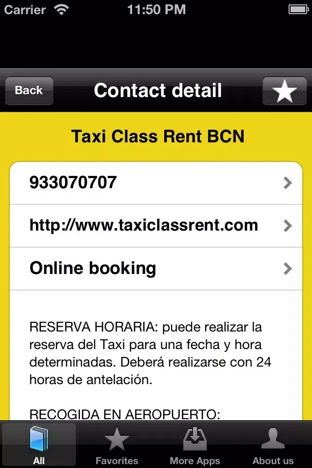Tangkapan skrin Barcelona's Taxis Free