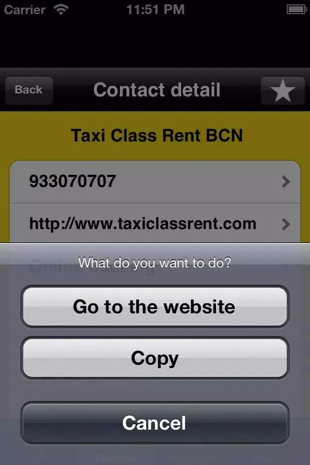 Tangkapan skrin Barcelona's Taxis Free