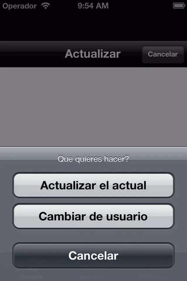 Horario FIB应用截图