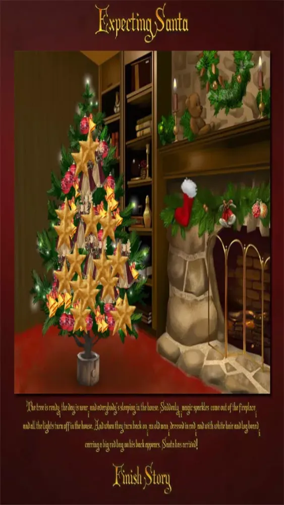 Tangkapan skrin Christmas Story Santa Claus