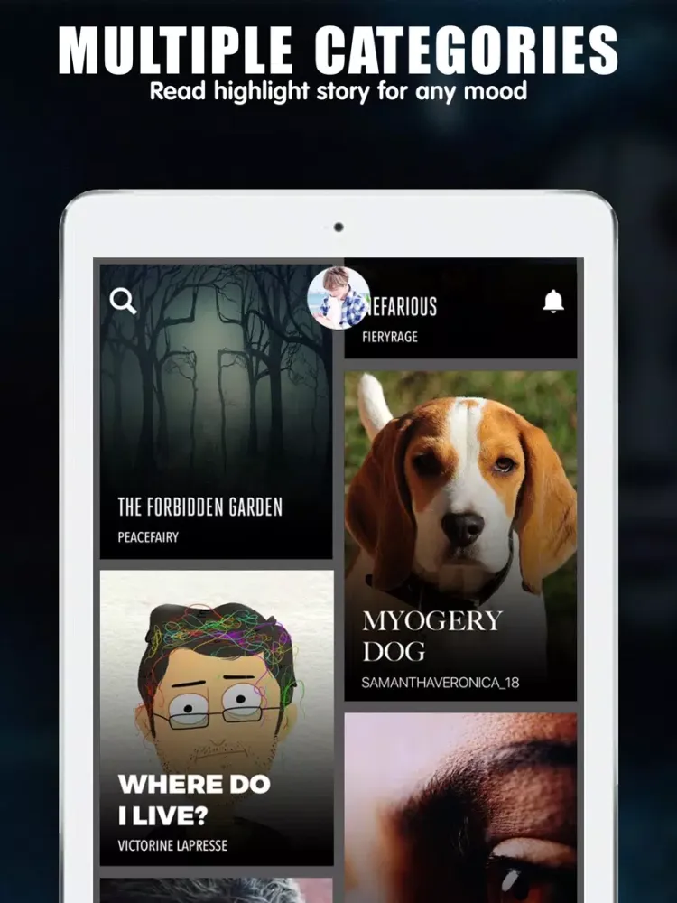 تصاویر Moo - Chat Stories iPad 