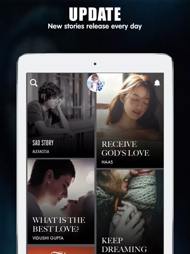 تصاویر Moo - Chat Stories iPad 