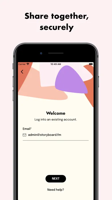 Storyboard Podcasts应用截图