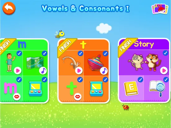 StoryBox - Phonics iPad  Screenshots