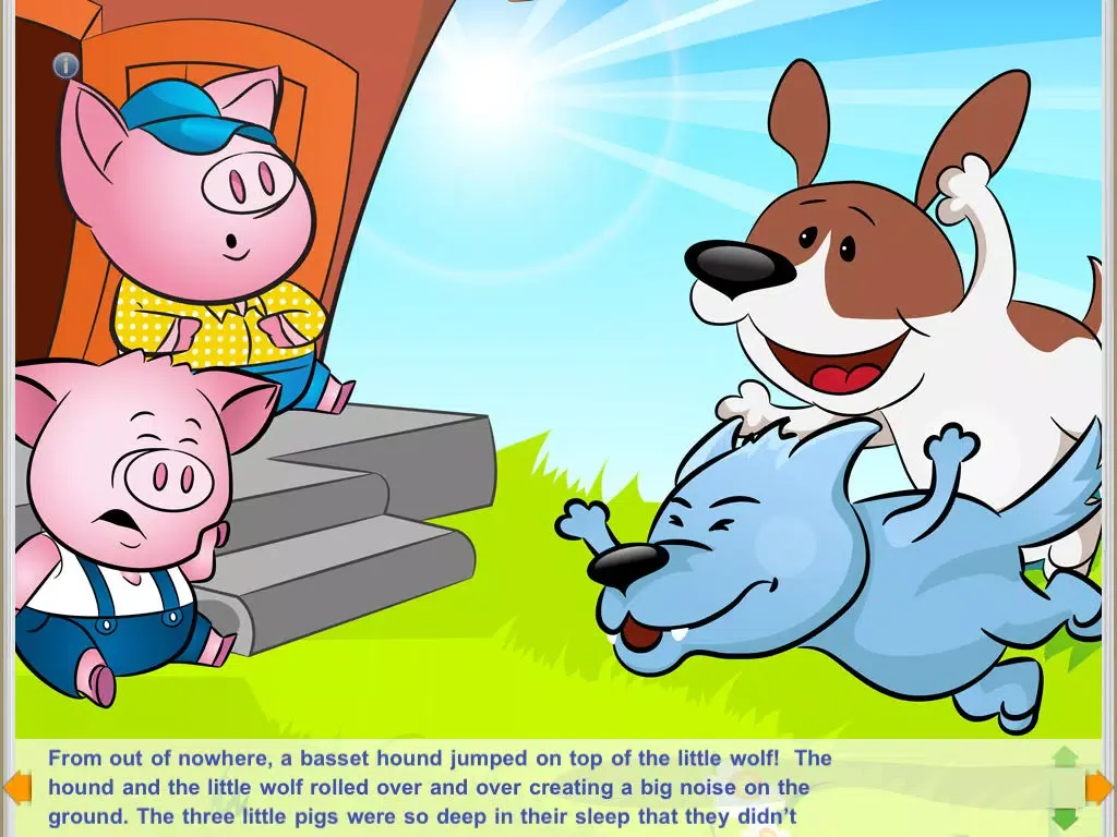 Three Little Pigs 2: Wolf and the Hound StoryCh... iPad 应用截图