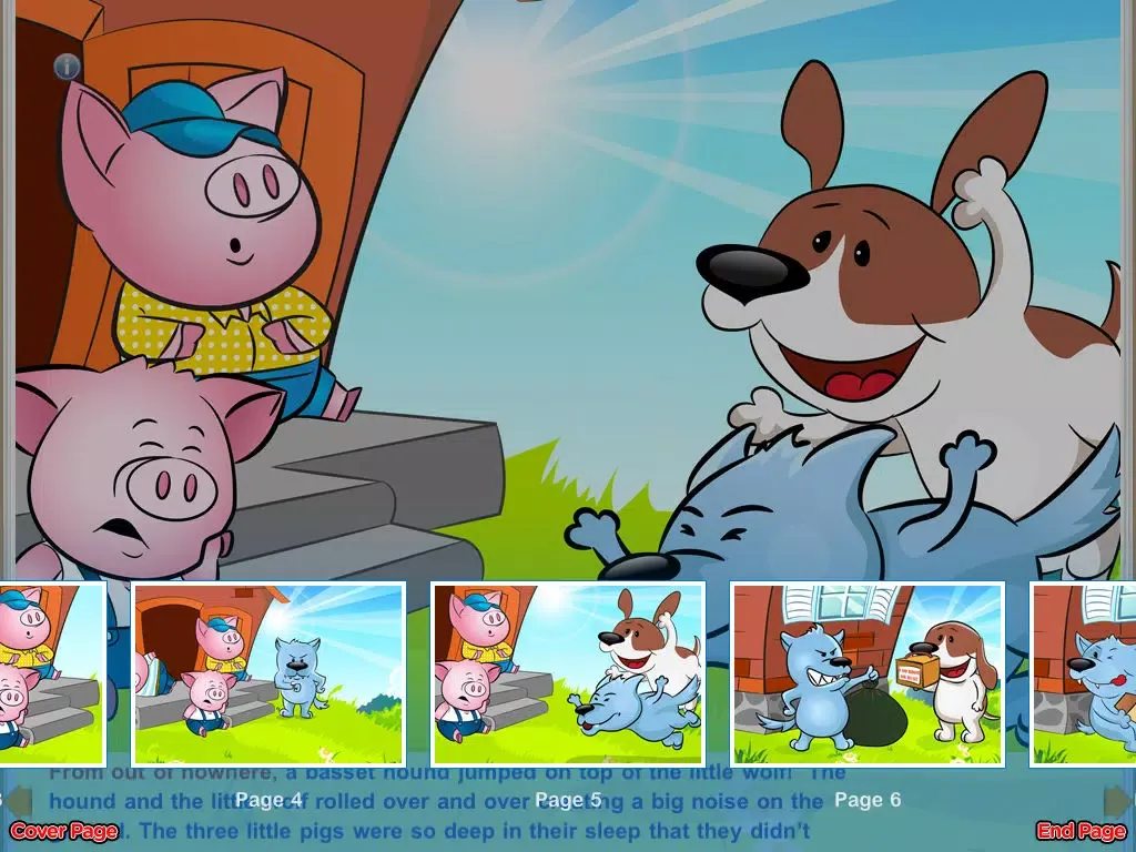 Three Little Pigs 2: Wolf and the Hound StoryCh... iPad 应用截图