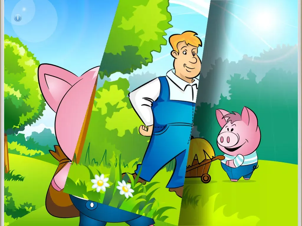 Three Little Pigs StoryChimes (FREE) iPad  Screenshots