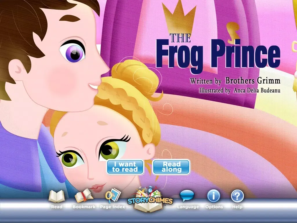 The Frog Prince StoryChimes (FREE) iPad  Screenshots