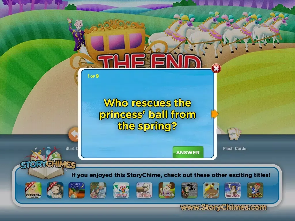 The Frog Prince StoryChimes (FREE) iPad  Screenshots