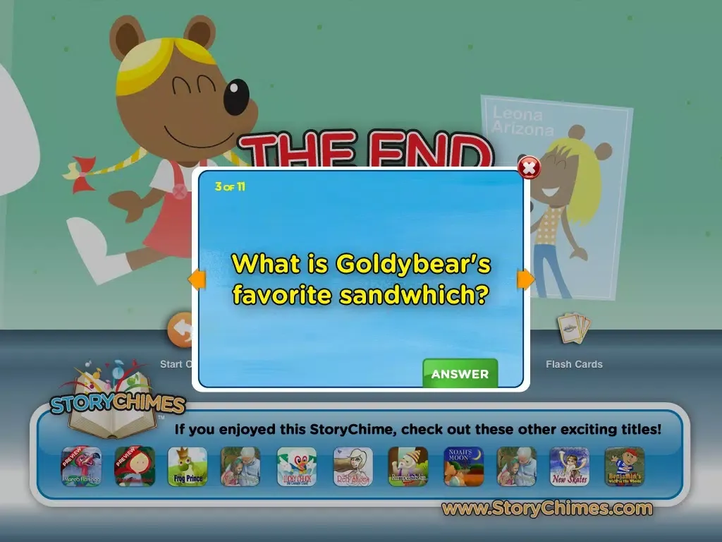 Goldybear StoryChimes (FREE) iPad  سکرین شاٹس