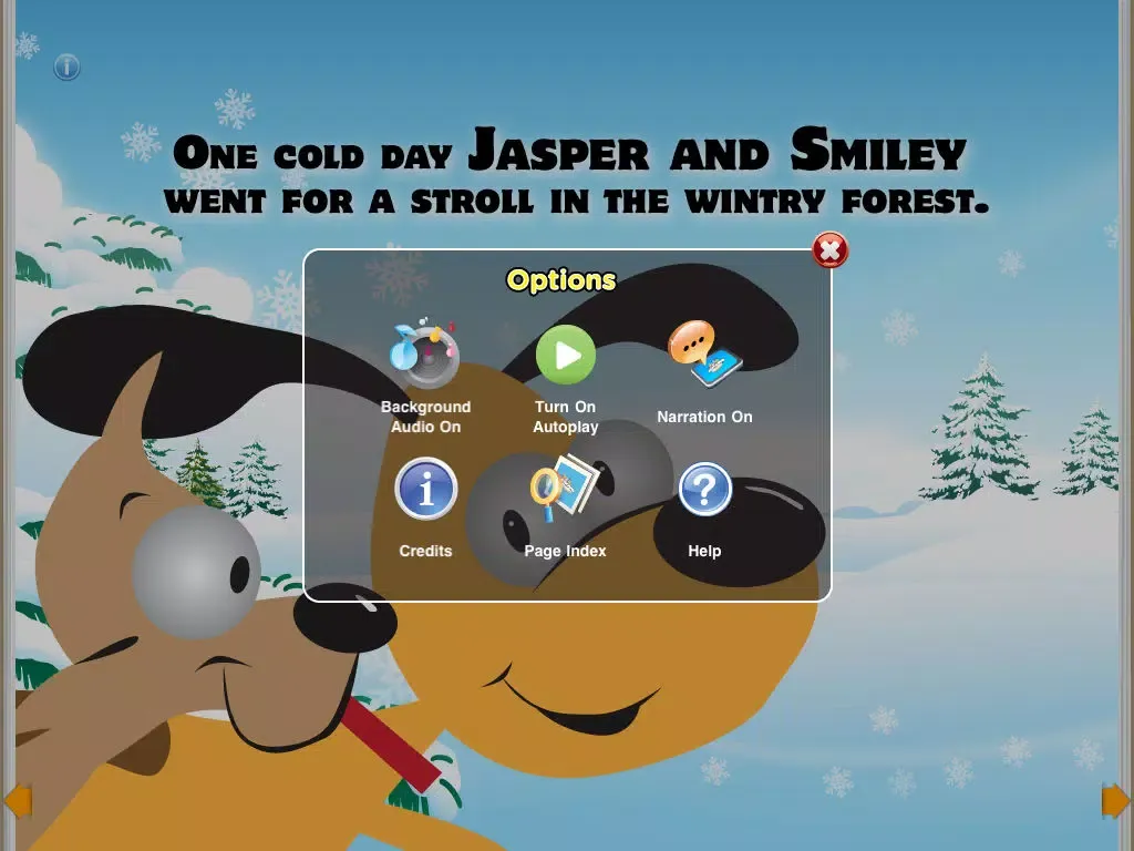 Jasper in On Thin Ice StoryChimes iPad  Screenshots