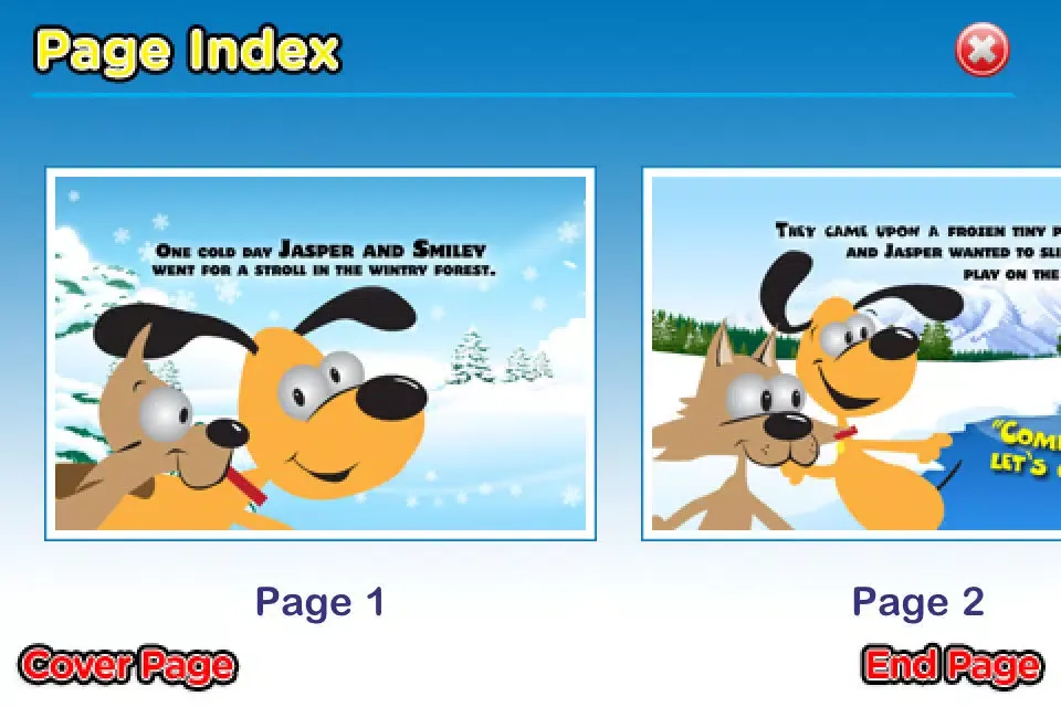Jasper in On Thin Ice StoryChimes Screenshots