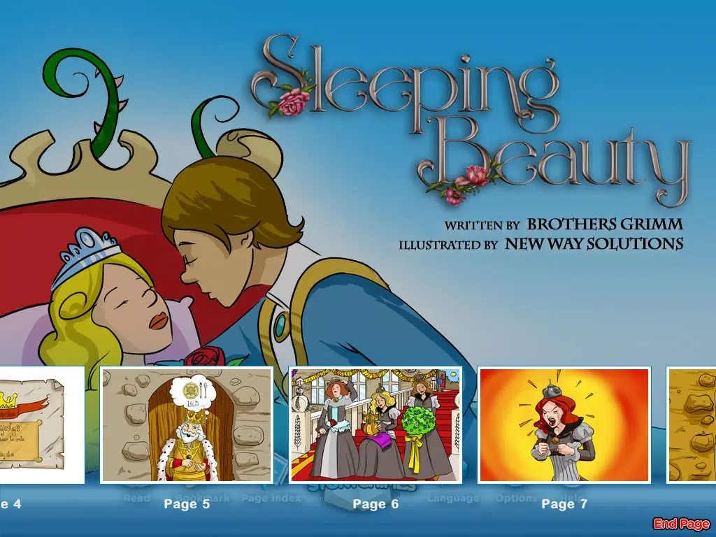Zrzuty ekranu Sleeping Beauty StoryChimes (FREE) iPad 