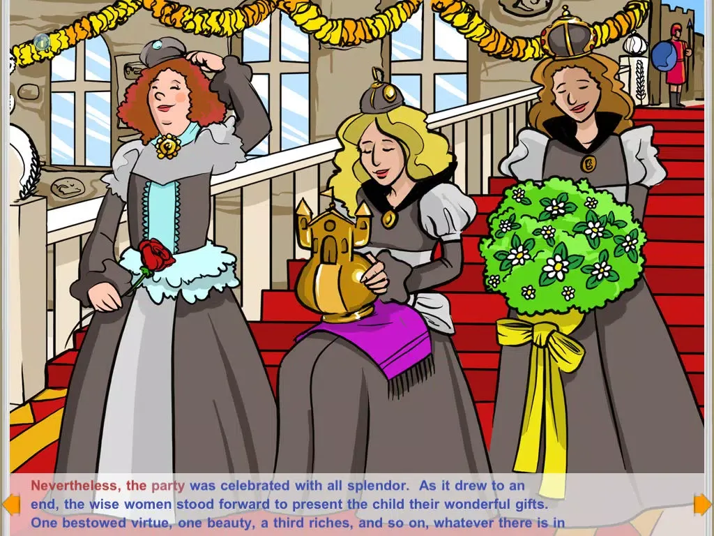 Zrzuty ekranu Sleeping Beauty StoryChimes (FREE) iPad 