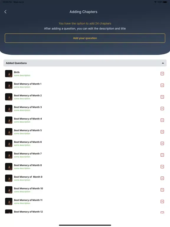 ภาพหน้าจอของ Story Keeper iPad 
