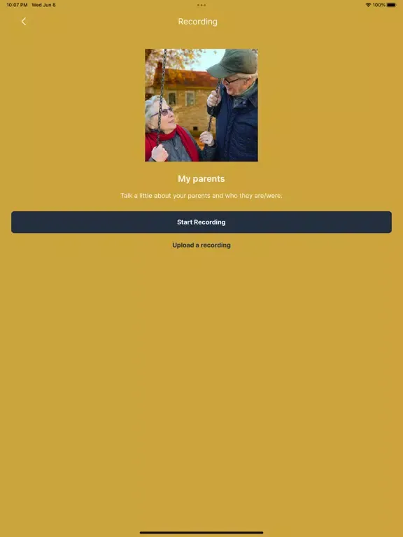 ภาพหน้าจอของ Story Keeper iPad 