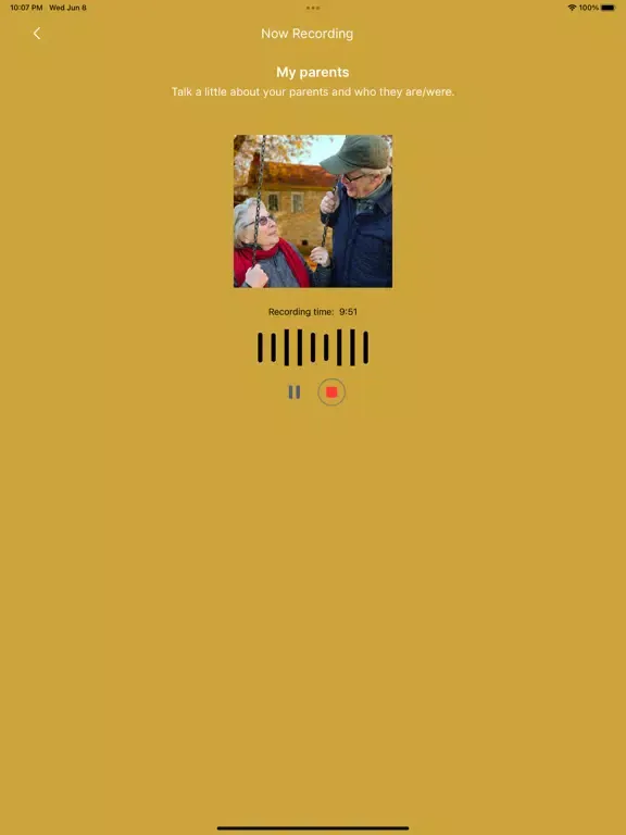 ภาพหน้าจอของ Story Keeper iPad 
