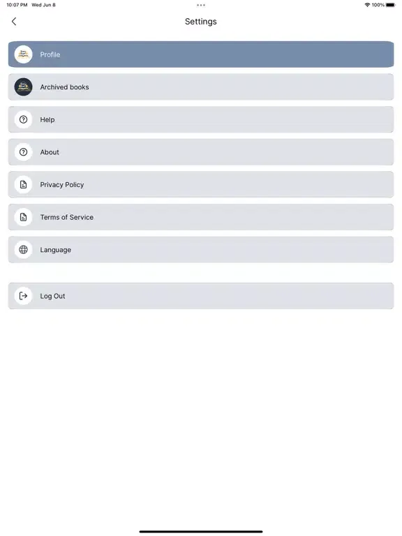 ภาพหน้าจอของ Story Keeper iPad 