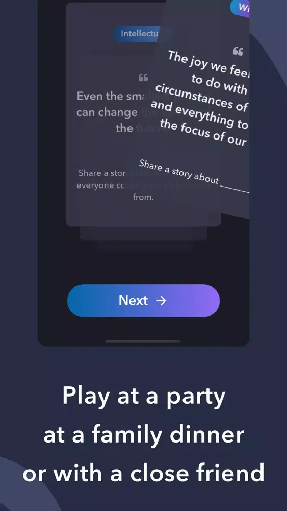 Zrzuty ekranu Story Packs
