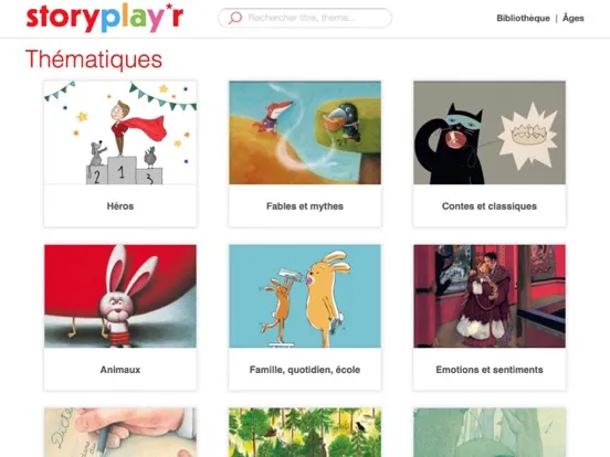 storyplayr mobile iPad  Screenshots