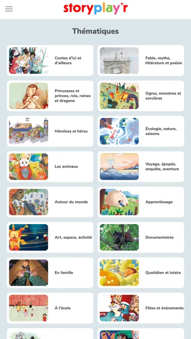 storyplayr mobile Screenshots