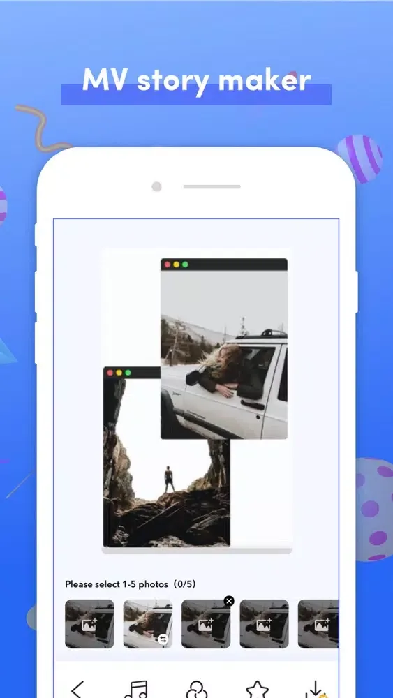 Capturas de pantalla de Story Collage