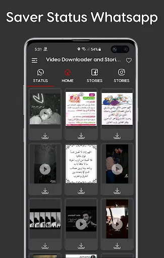Скриншоты Video Downloader and Stories