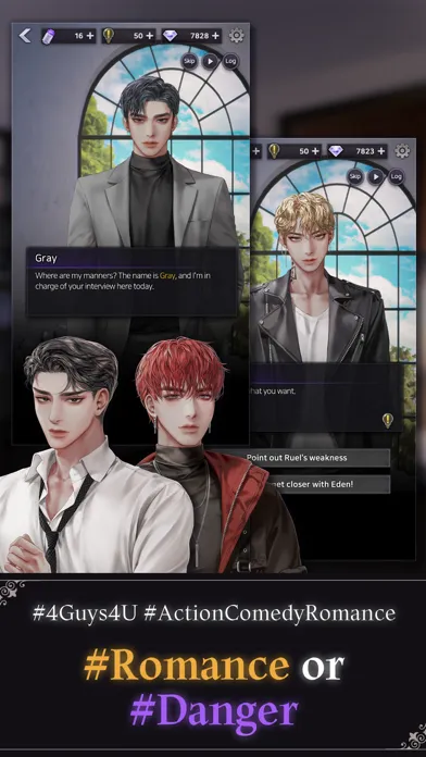Captures d'écran de BloodKiss : Vampire romance