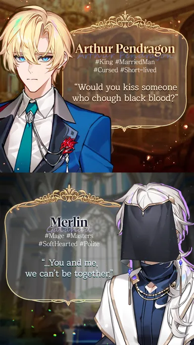 Capturas de pantalla de Secret kiss with knight: Otome