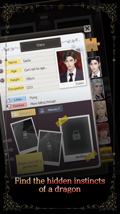 Kiss the Dragon: Fantasy Otome স্ক্রিনশট