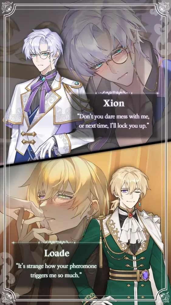 Capturas de tela do Love Pheromone