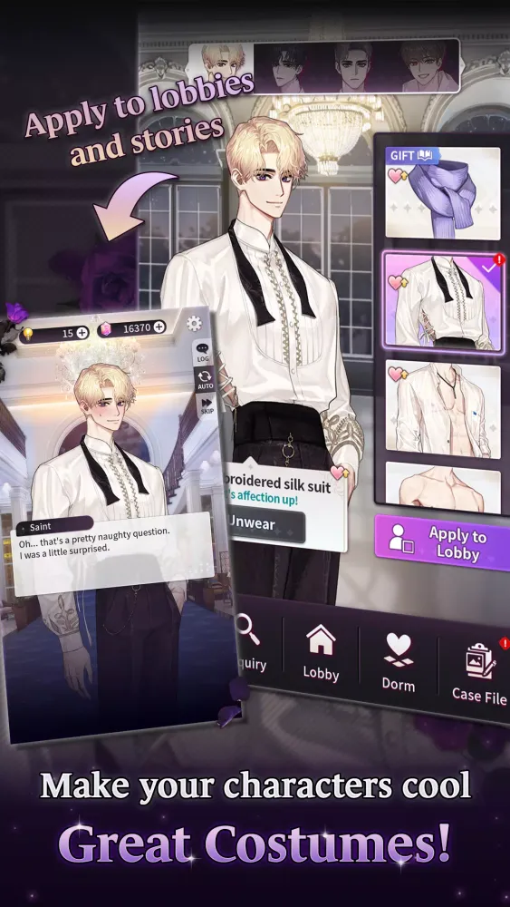 Capturas de tela do Touch to Fate