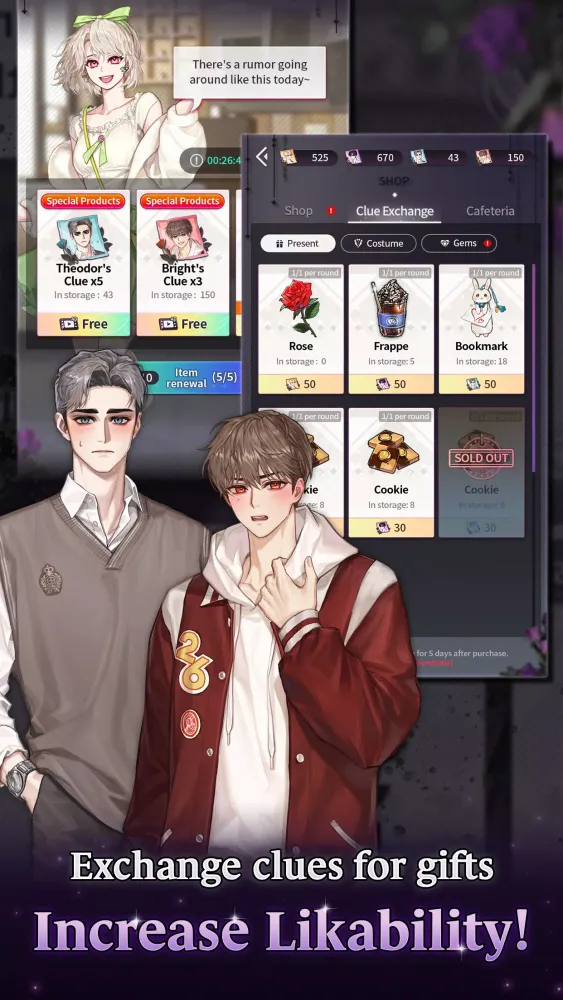 Capturas de tela do Touch to Fate