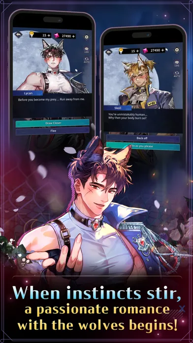 Moonlight Crush: Fantasy Otome স্ক্রিনশট