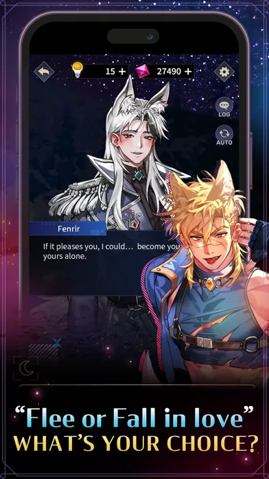 Moonlight Crush: Fantasy Otome স্ক্রিনশট