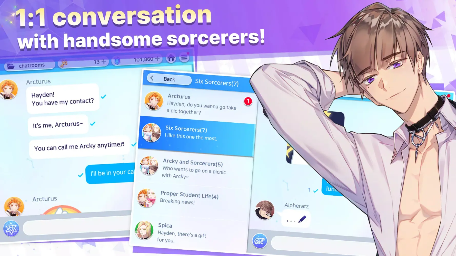 Arcana Twilight : Anime game Screenshots