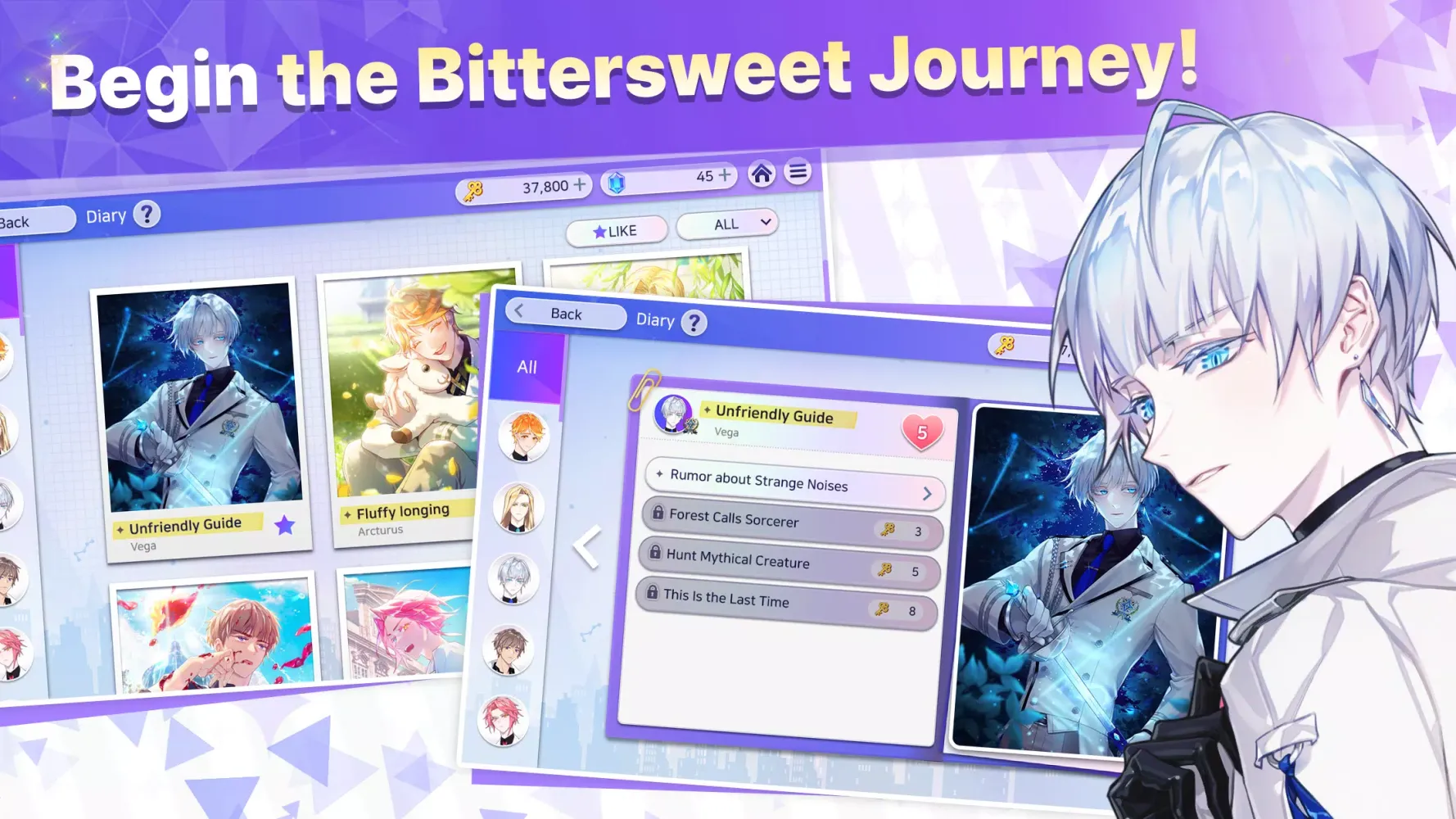 Arcana Twilight : Anime game Screenshots