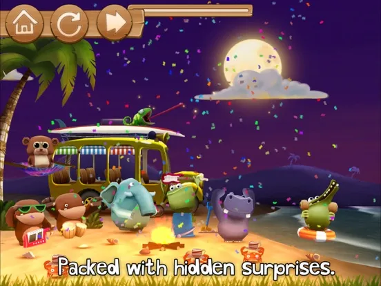 Capturas de pantalla de Animal Band Nursery Rhymes iPad 