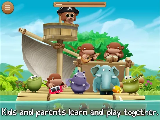 Capturas de pantalla de Animal Band Nursery Rhymes iPad 