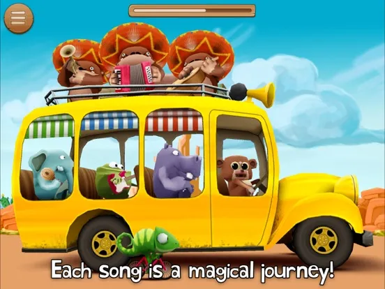 Capturas de pantalla de Animal Band Nursery Rhymes iPad 