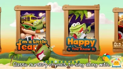 Capturas de pantalla de Animal Band Nursery Rhymes