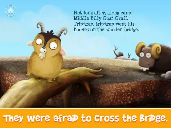 Screenshot di StoryTime: Billy Goats Gruff iPad 