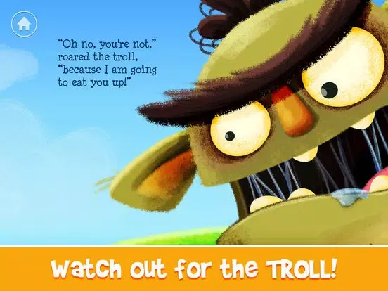Screenshot di StoryTime: Billy Goats Gruff iPad 