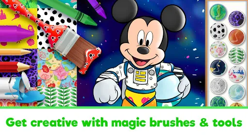 Capturas de pantalla de Disney Coloring World