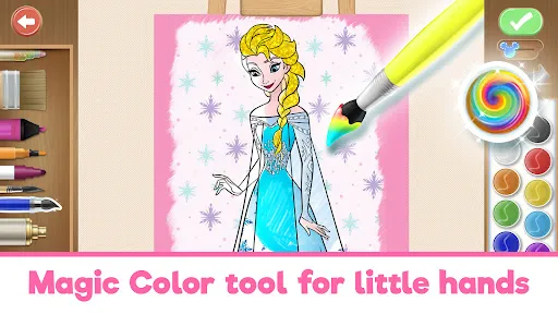 Capturas de pantalla de Disney Coloring World