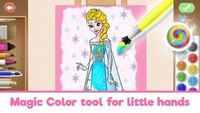 Screenshot di Disney Coloring World+