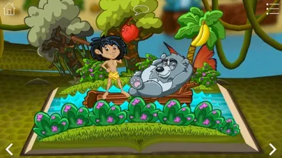 Tangkapan skrin StoryToys Jungle Book